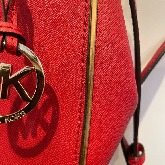 Red Michael Kors Bag - Picture 9 of 10